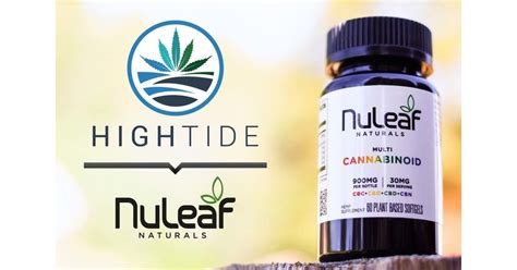 High Tide Closes Acquisition of NuLeaf Naturals .